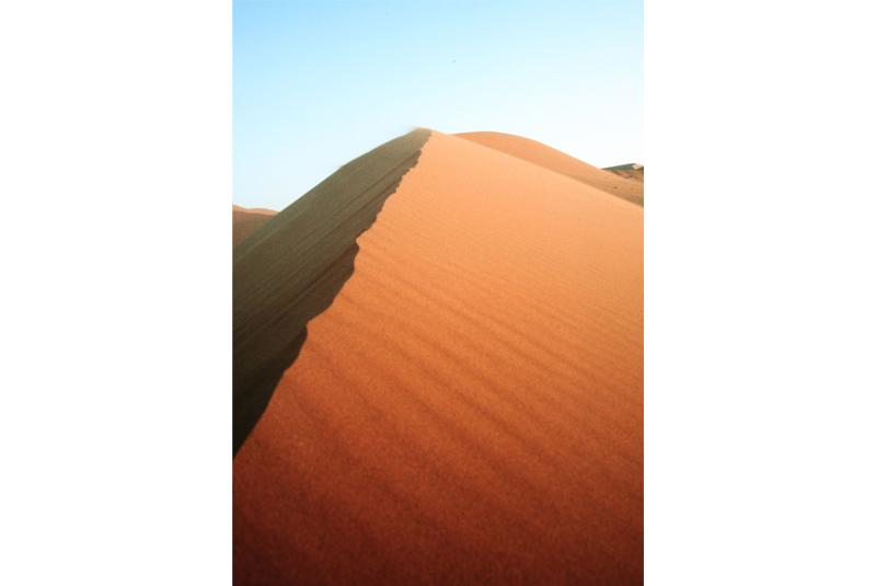 Düne in der Wüste Namibias