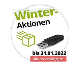 Winter-Aktionen mit Gratis-USB-Stick oder Gratis-Rückversand